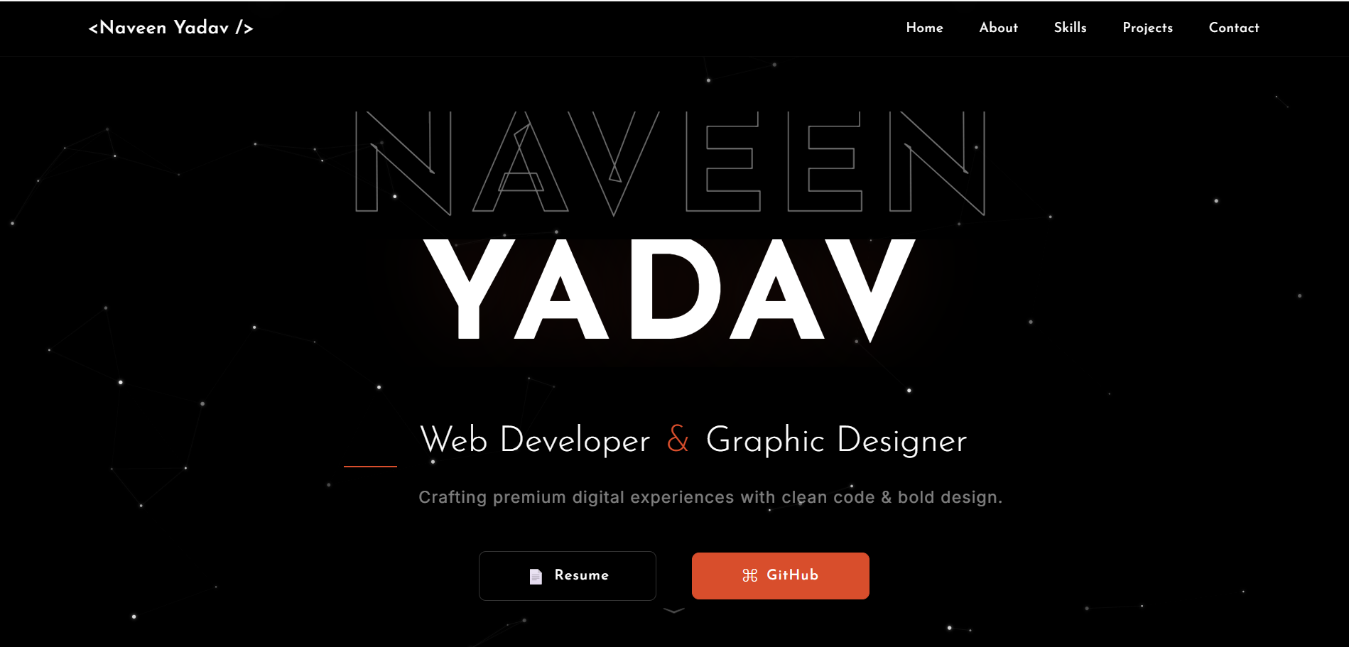 Naveen Yadav Portfolio